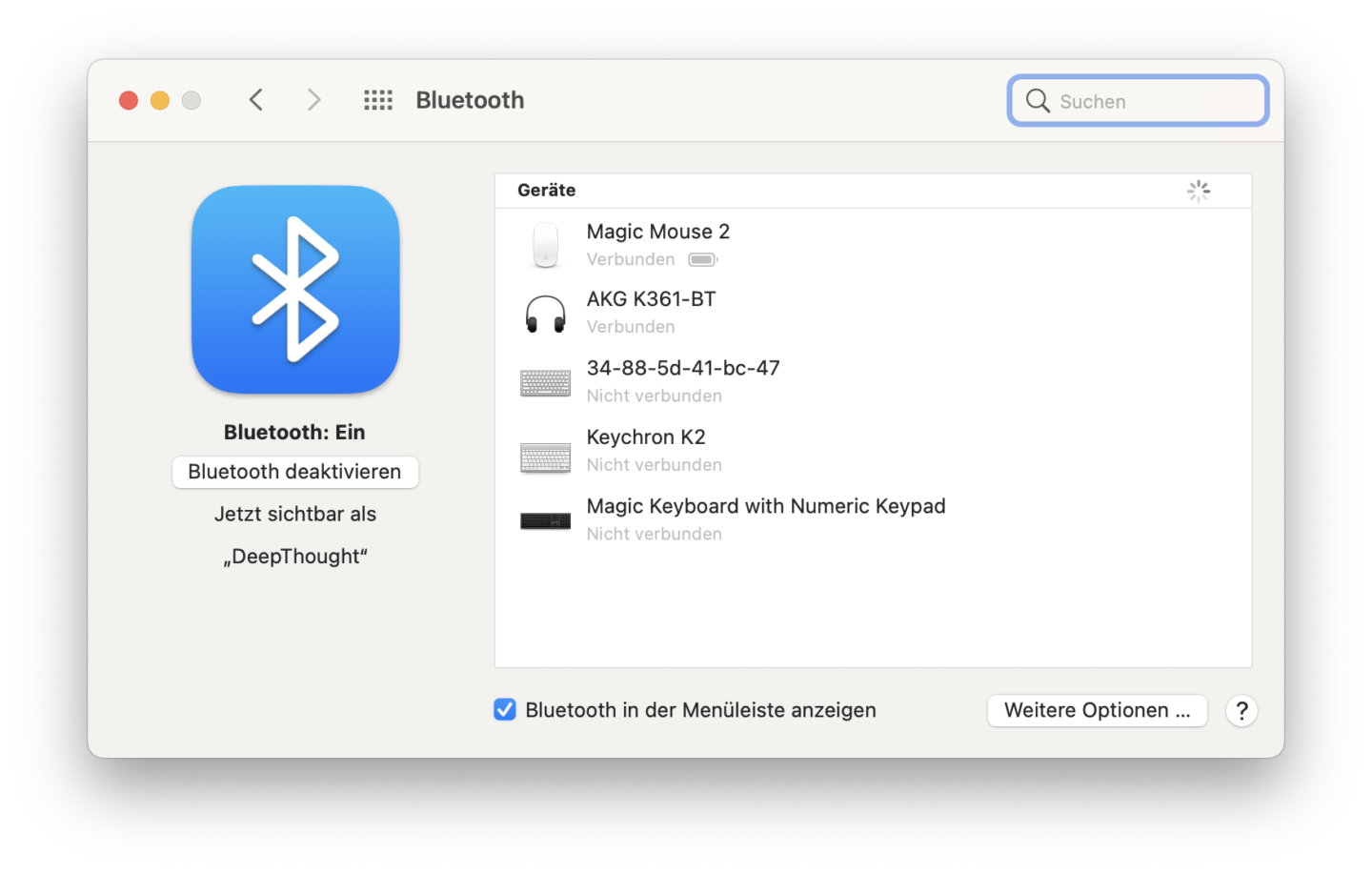1. Überprüfen Sie die Bluetooth-Verbindung: Stellen Sie sicher, dass sowohl Ihr Mac als auch Ihr Bose Bluetooth-Gerät ordnungsgemäß gekoppelt sind.
2. Aktualisieren Sie Ihre Software: Überprüfen Sie, ob sowohl Ihr Mac als auch Ihr Bose-Gerät auf die neueste Softwareversion aktualisiert sind.