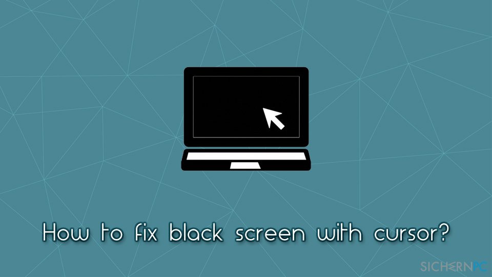 Computer-Bildschirm bleibt schwarz, jedoch ist der Cursor sichtbar
Überprüfung der Hardware-Komponenten
