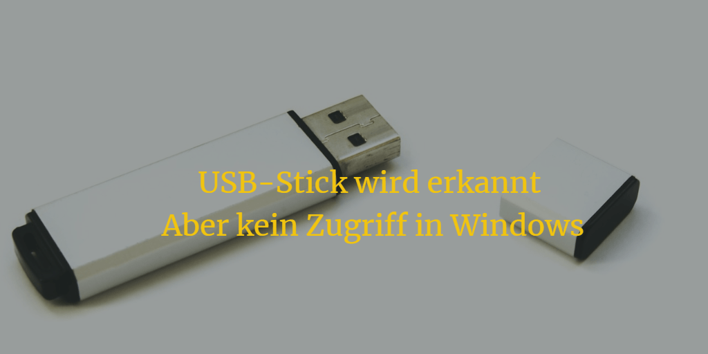 Defekter USB-Anschluss: Ein fehlerhafter oder beschädigter USB-Anschluss kann zu Problemen bei der Zuordnung von Laufwerksbuchstaben führen.
Inkompatible Treiber: Veraltete oder inkompatible Treiber können die ordnungsgemäße Erkennung des USB-Sticks beeinträchtigen.