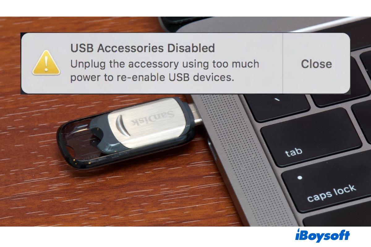 Mac ausschalten USB-Stick einstecken