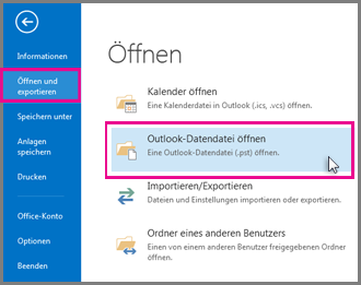 Outlook.exe beenden
MS Outlook 2019 sicher schließen