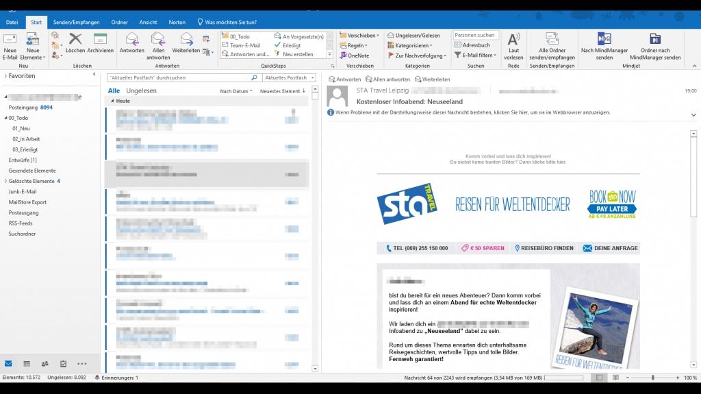 Outlook: Microsofts eigene E-Mail-App und Standardprogramm für Windows 10 Thunderbird: Kostenlose und beliebte E-Mail-App von Mozilla