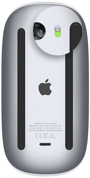 Setzen Sie die Apple Magic Mouse zurück: Halten Sie die Maustaste gedrückt, bis die LED-Anzeige blinkt, um die Maus zurückzusetzen. Versuchen Sie dann erneut, sie zu paaren.
Wenden Sie sich an den Apple Support: Wenn keine dieser schnellen Lösungen funktionieren, wenden Sie sich an den Apple Support für weitere Hilfe.