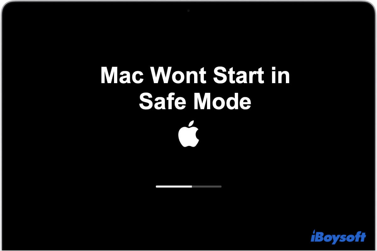 Starten Sie den Mac im abgesicherten Modus, indem Sie die Einschalttaste gedrückt halten und das Starten abwarten.
Überprüfen Sie, ob alle Systemanforderungen erfüllt sind, und stellen Sie sicher, dass alle Ihre Apps mit Catalina kompatibel sind.
