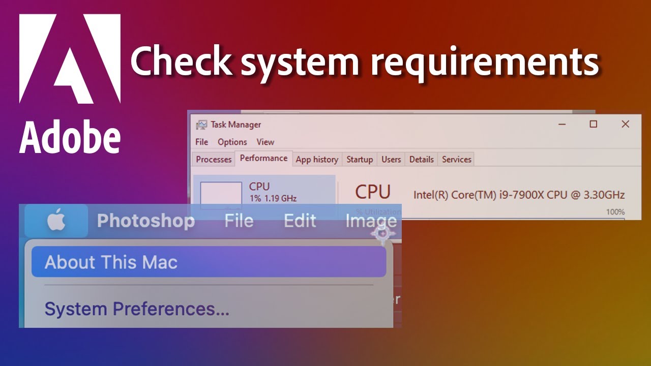 Überprüfen Sie die Systemanforderungen
Stellen Sie sicher, dass Ihr Computer alle Anforderungen von Adobe Premiere Pro erfüllt.