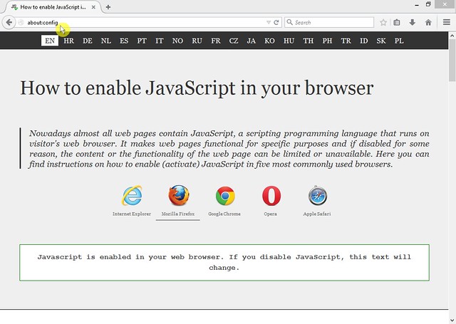 Vergewissern Sie sich, dass JavaScript aktiviert ist: Überprüfen Sie die Einstellungen Ihres Browsers, um sicherzustellen, dass JavaScript aktiviert ist.
Verwenden Sie einen anderen Browser: Probieren Sie einen anderen Browser aus, um festzustellen, ob das Problem weiterhin besteht.