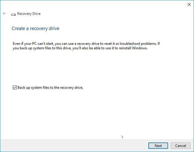 Welche Lösungen gibt es, um das Problem We Can't Create Recovery Drive zu beheben?
Wie kann ich das Problem We Can't Create Recovery Drive in Windows 10 selbst beheben?